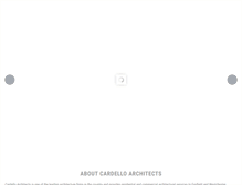 Tablet Screenshot of cardelloarchitects.com